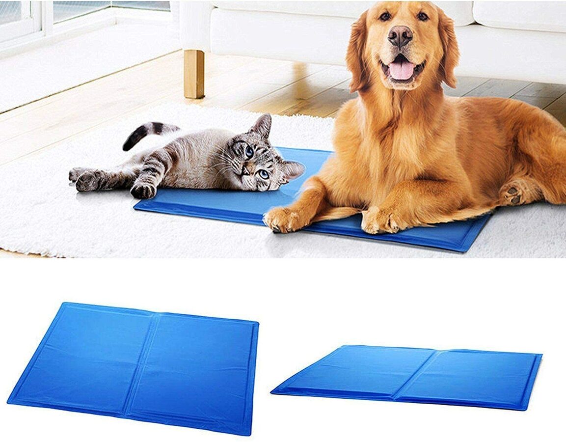 Atvēsinošais paklājs dzīvniekiem (suņiem vai kaķiem),  MEGA liels, 90 x 50 x 3 cm