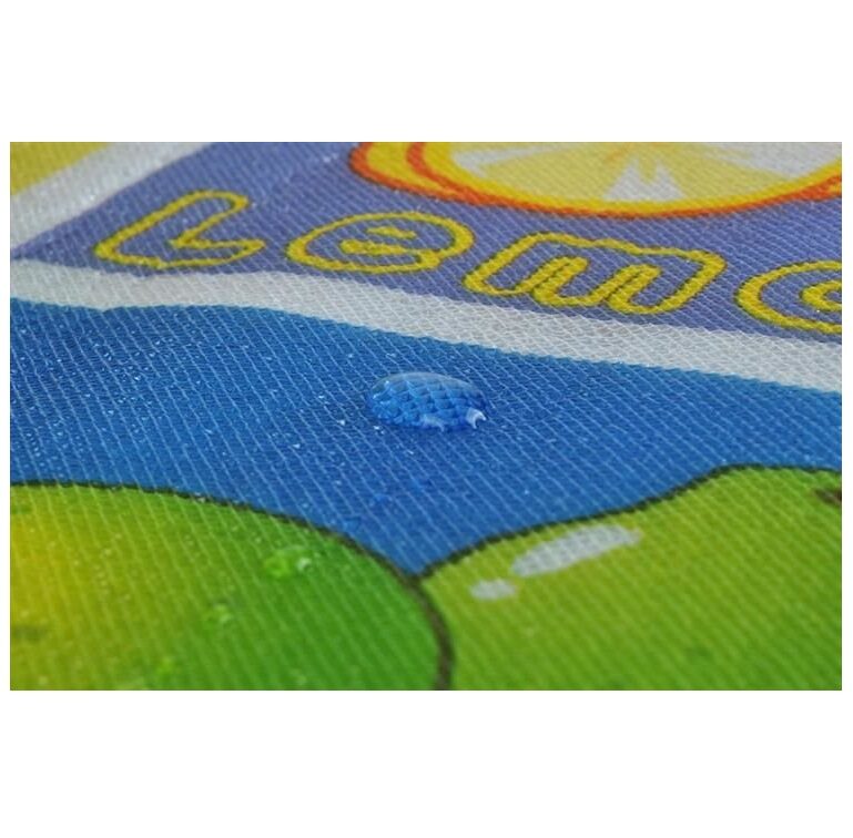 Bērnu rotaļu termo paklājs aktivitātēm ar sildošo funkciju, folija paliktnis siltai grīdai 180 x 120 x 0,3 cm