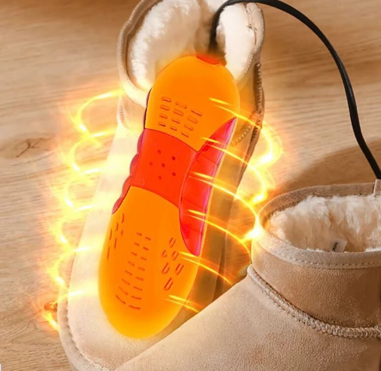 Apavu žāvētājs, elektriskais kurpju sildītājs, 220V, 10W