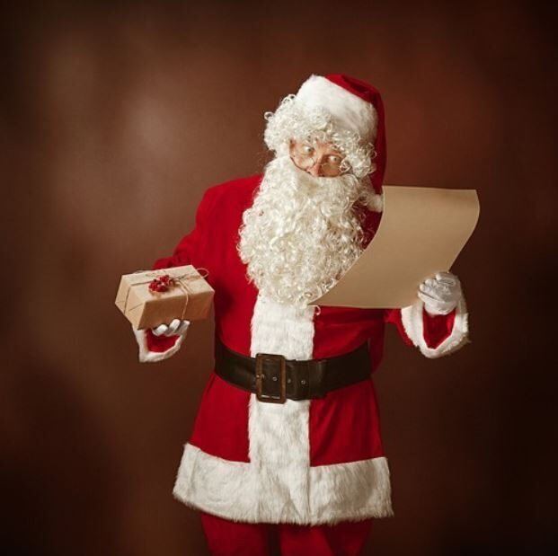 Profesionāls Ziemassvētku vecīša kostīms vīriešiem ''Salavecītis'', Santa Klausa apģērbs pilns komplekts