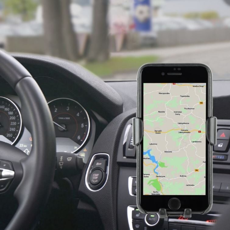 Automašīnas telefona turētājs ar viedtālruņa bezvadu lādētāju, 10W