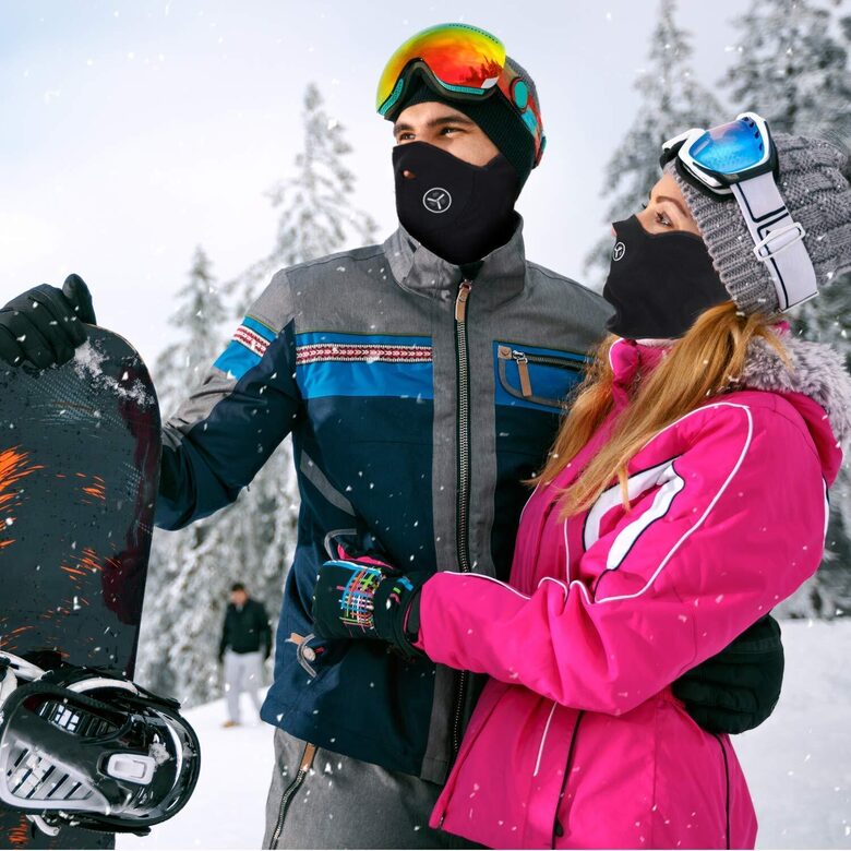 Termo sejas maska, sildoša apkakle, balaklava pārgājieniem un tūrismam, efektīva aizsardzība pret aukstumu un vēju