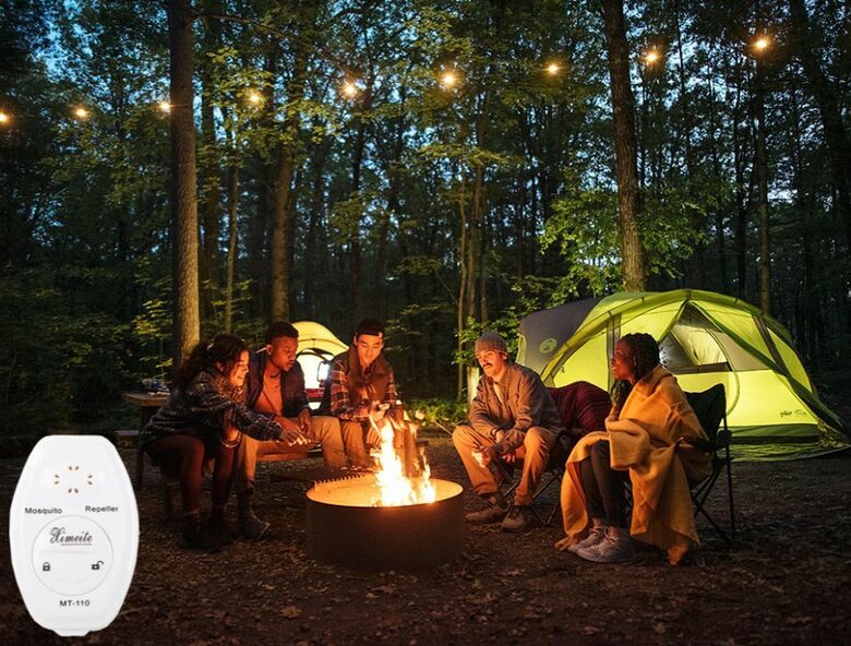 Pārnēsājams odu, lapseņu un ērču ultraskaņas atbaidītājs, atbaidīšanas līdzeklis pret kukaiņiem un insektiem, repelents ar ultraskaņu