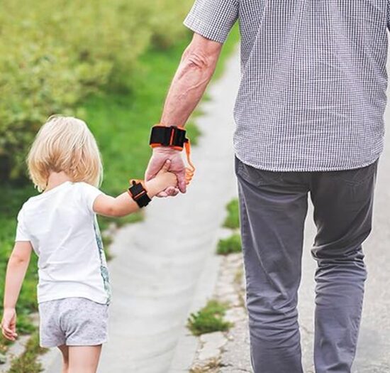 Bērnu pavada pret bēgšanu, drošības aproce bērniem, pasargā no aizbēgšanas, pazušanas vai apmaldīšanās