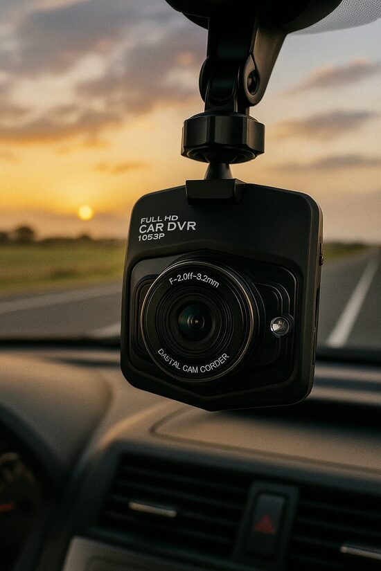 Auto video reģistrators ar LCD displeju un nakts redzamību, Full HD 1080p, DVR, G-sensors