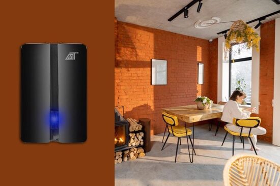 Bezvadu durvju zvans, 51 zvana signāls, 150m rādiuss, balts vai melns