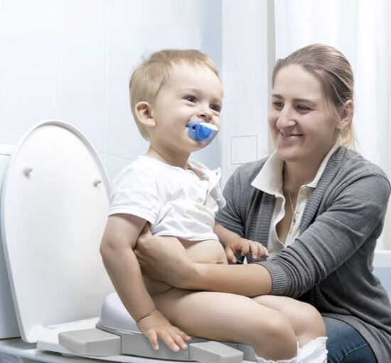 Bērnu tualetes poda sēdeklis, pārnēsājamais tūrisma podiņš bērniem (2in1)