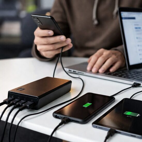 Power bank, Enerģijas krātuve Green Cell PowerPlay20s, USB, Type-C, 20 000mAh