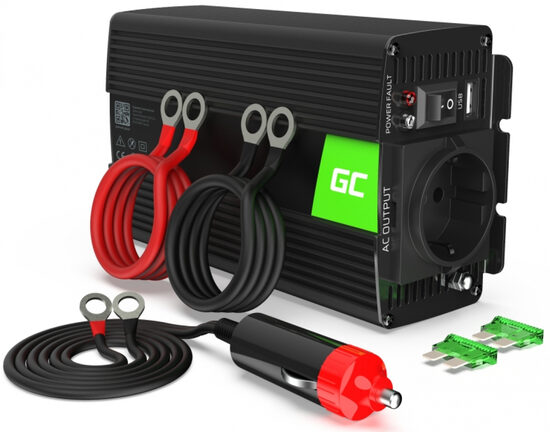Strāvas pārveidotājs (12v - 220V) 1000W, Automašīnas sprieguma invertors