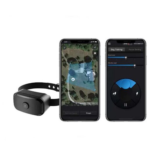 Viedā bezvadu suņu radiosēta ar aplikācijas kontroli, elektroniskā žoga sistēma