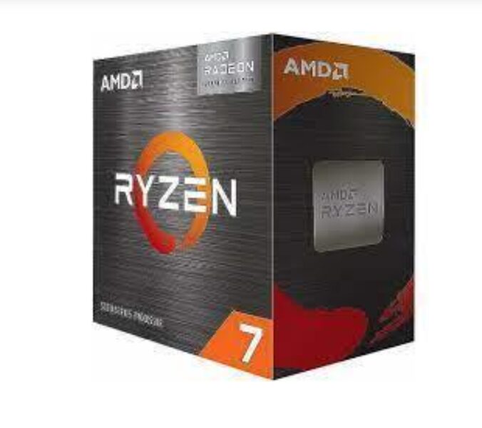 Procesors CPU AMD Ryzen 7, 5700, Cezanne, 3700 MHz, 8 kodoli, 16MB, SAM4, 65 W, GPU Radeon