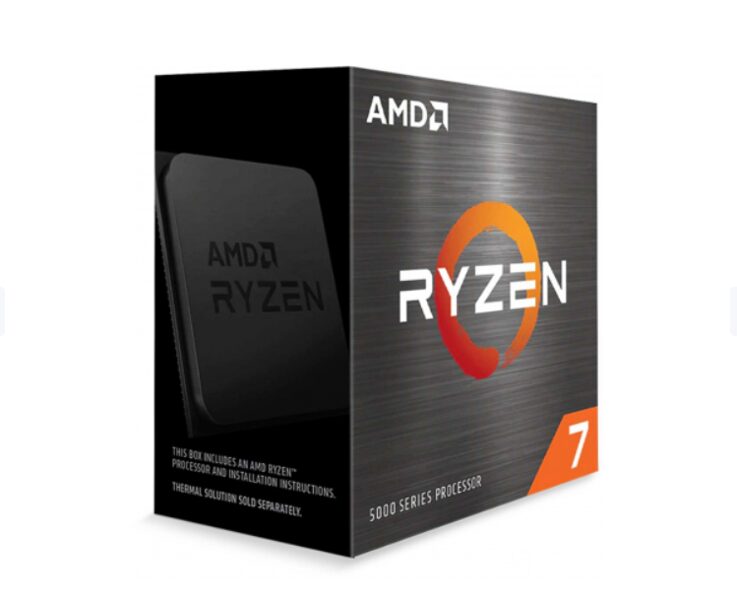 Procesors CPU AMD Ryzen 7, 5800X, Vermeer, 3800 MHz, Cores 8, 32MB, SAM4, 105 W