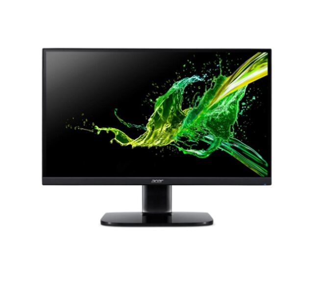 ACER LCD monitors, ekrāna izmērs 23,8", 1920x1080, 16:9, 100 Hz ar skaļruņiem, Melnā krāsā, KA242Y H