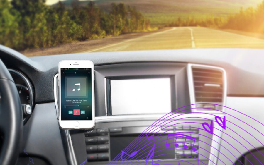 FM bluetooth Modulators - automašīnas transmiteris, Baseus S-06, melns, U Disk, USB, Fast Charger, Handsfree brīvroku funkcija