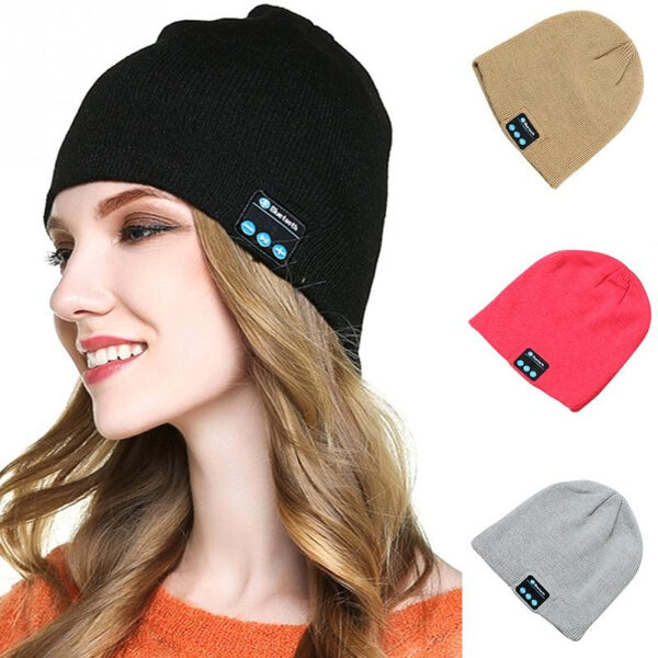 Bluetooth austiņas - cepure ar iebūvētām austiņām, dažādas krāsas