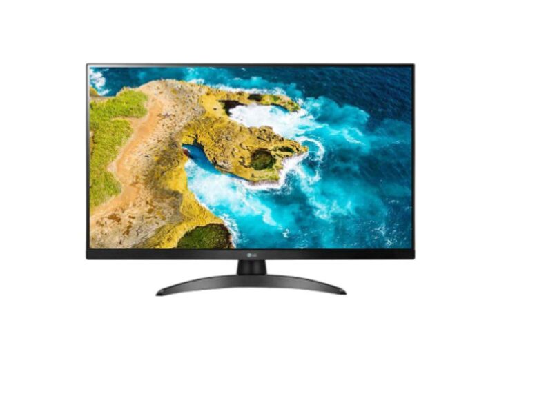 LCD monitors LG 27TQ615S-PZ, displeja izmērs 27", TV monitors, 1920x1080, 16:9, 14 ms, ar skaļruņiem