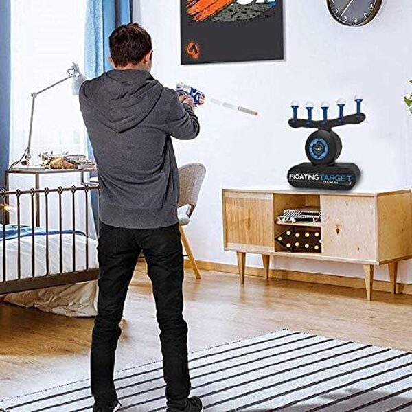 Elektroniskais mērķis, mērķī šaušanas spēle bērniem, ar šauteni un bumbiņām