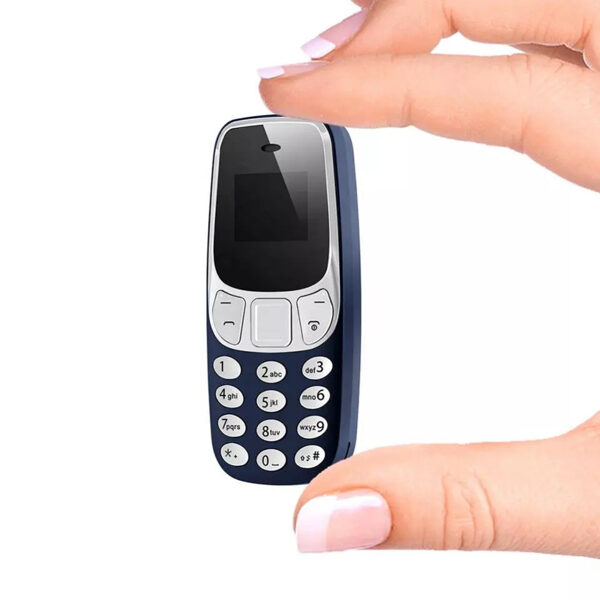 Mini mobilais telefons, 3310 tālrunis ar 2 SIM kartēm saziņai