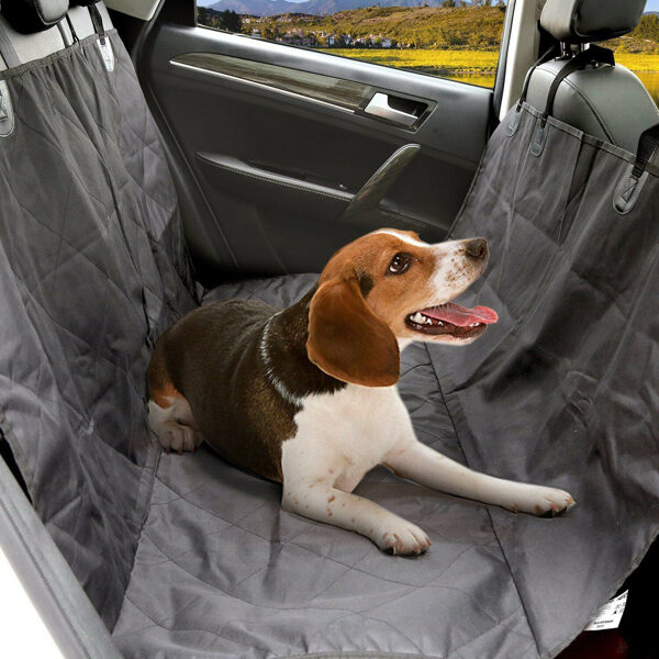 Automašīnas sēdekļu pārvalks suņu pārvadāšanai ''classic'', ūdens, smilšu un putekļu drošs, 144 x 144 cm