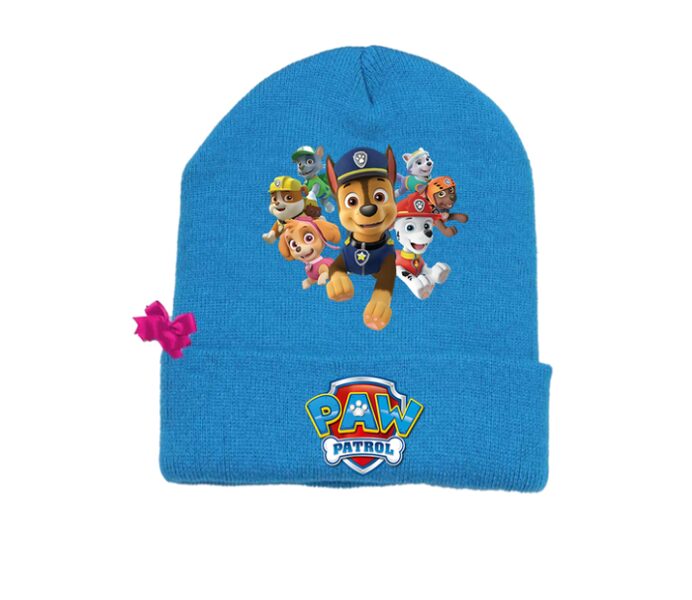 Ķepu patruļas cepure bērniem ar visu komandu, pavasara, rudens, ziemas cepurīte ''Paw Patrol'', zila