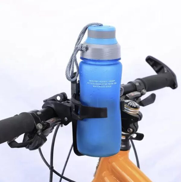 Dzēriena pudeles turētājs velosipēdam vai ratiņiem, universāls,  0,5 - 1l pudelēm