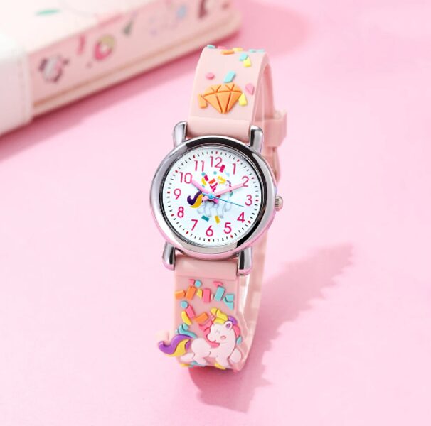 Bērnu rokas pulkstenis ar vienradzi ''cute unicorn'' meitenēm