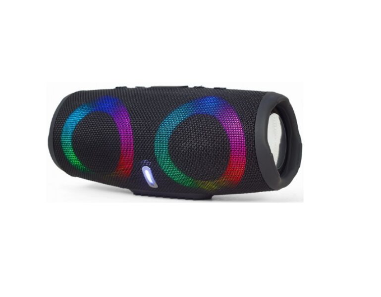 Pārnēsājams bluetooth skaļrunis ar LED apgaismojumu, USB, AUX, Micro SD, 10W