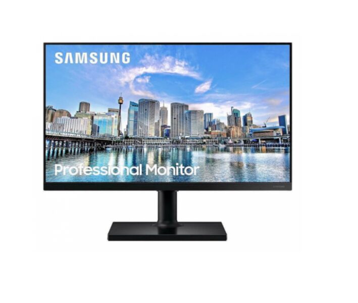 LED monitors Samsung LF24T450FQRXEN, displeja izmērs 24'', 1920 x 1080, 60Hz, 5 ms