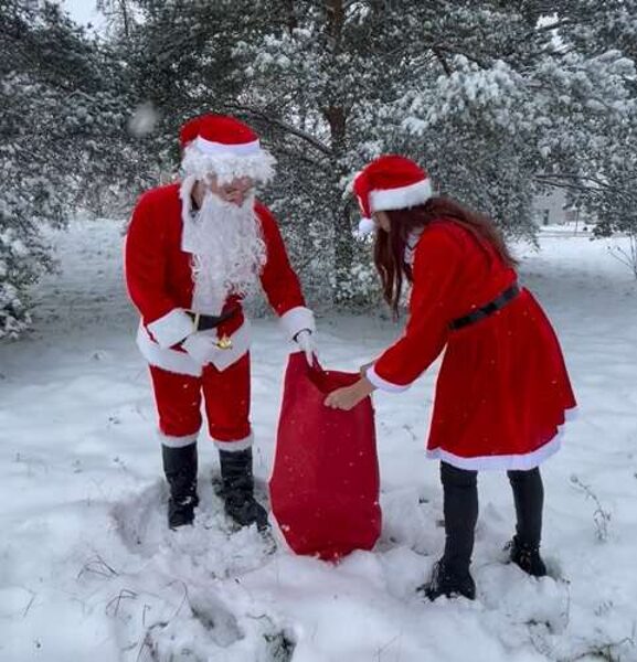 Ziemassvētku kostīms sievietēm, ''Santa Klausa kundze''