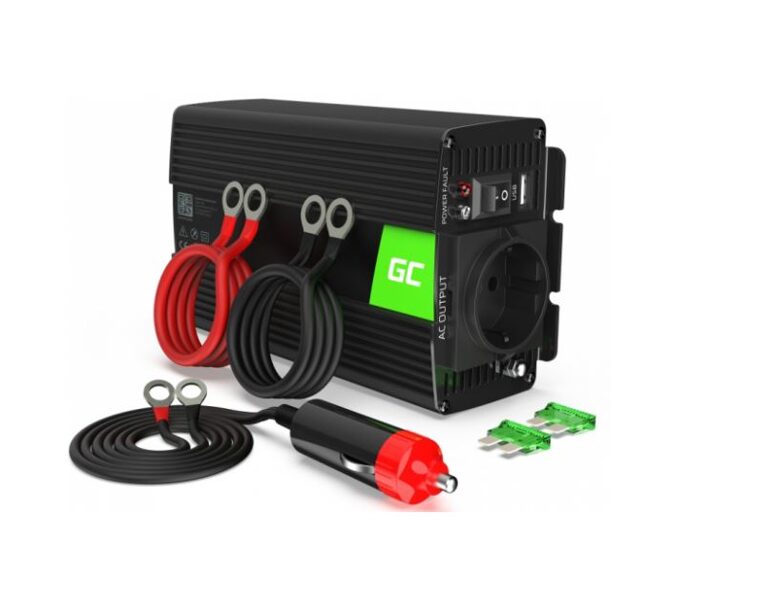 Strāvas pārveidotājs (24v-220v) Sprieguma inverters 600w ar USB portu
