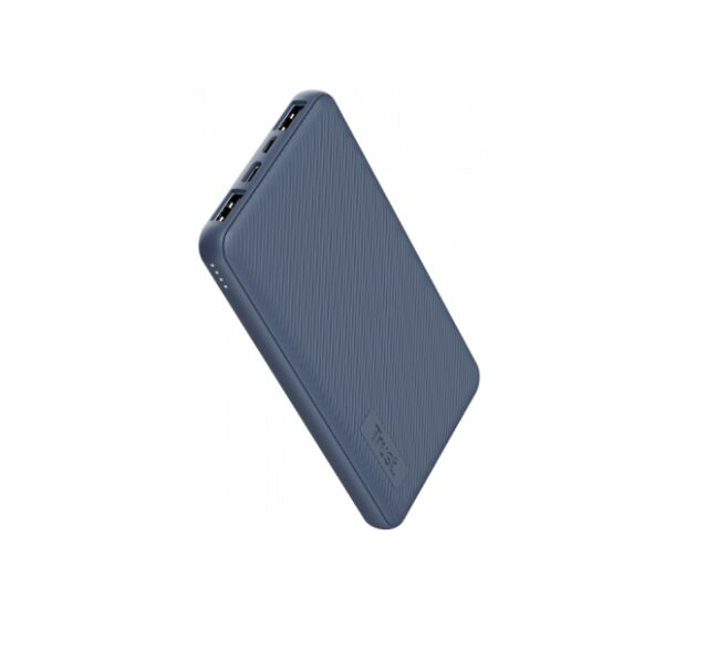 ĻOTI JAUDĪGA Power bank uzlādes ierīce, enerģijas krātuve Trust Primo 20 000 mAh, zila
