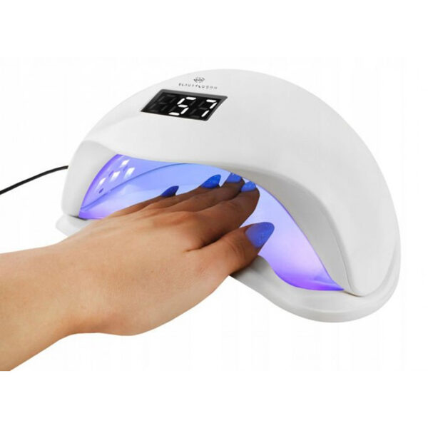 UV/LED lampa manikīra un pedikīra taisīšanai, nagiem, gēlam vai gēla lakai, ar kustības sensoru