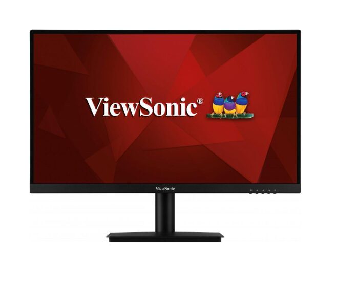 LCD monitors VIEWSONIC VA2406-H, ekrāna izmērs 24", Biznesam un darbam, 1920x1080, 16:9, 75Hz, Matēts ekrāns, 4 ms, Krāsa melna