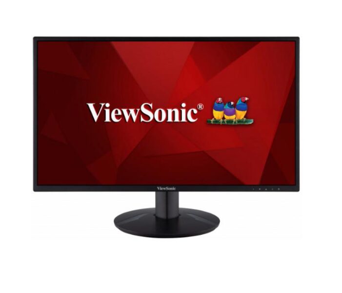 LCD monitors VIEWSONIC VA2418-sh, ekrāna izmērs 23,8", biznesa klases displejs, 1920x1080, 16:9, 75 Hz, 5 ms, melnā krāsā