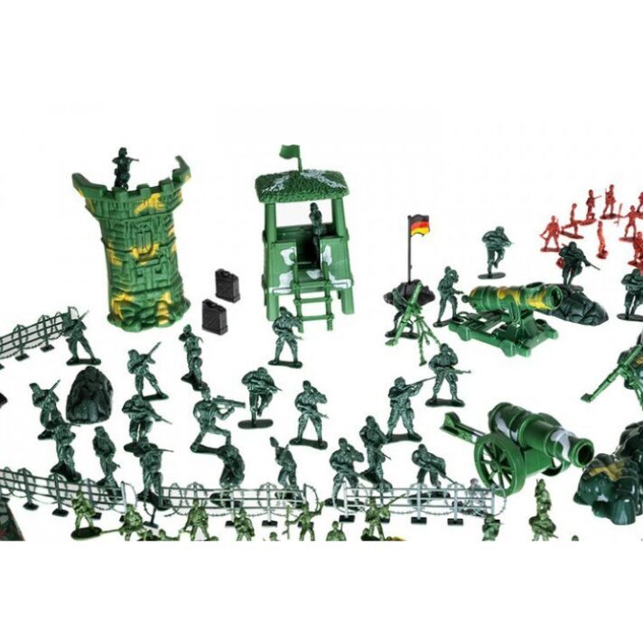Militārā zaldātu bāze ''armija'', bērnu rotaļām, ar karavīriem, tankiem, torņiem, ēkām un tehniku, 300gab dažādi aksesuāri, rotaļlietu figūriņas, WW2